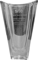 SITE Crystal Award 2025 trophy